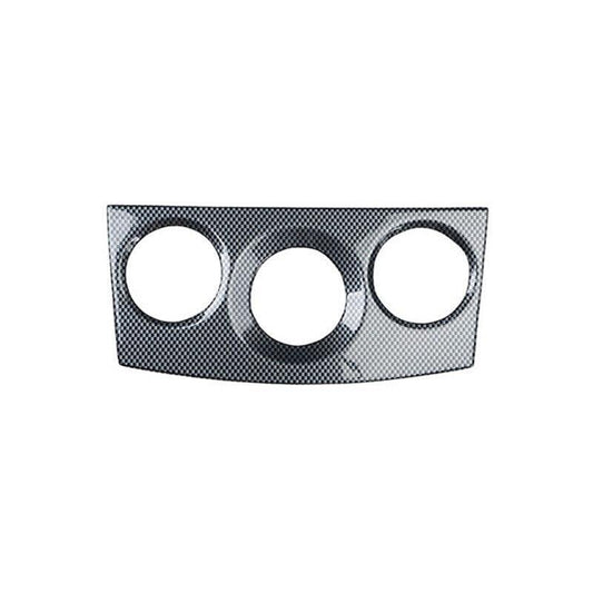 for Toyota for Corolla 2007-2013 Carbon Fiber Console AC Button Control Frame Trim