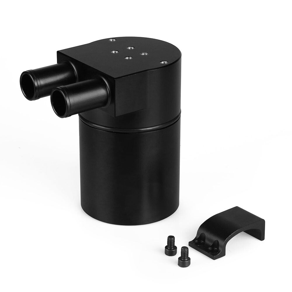 Radiator Oil Catch Can Tank With Silicone Hose baffle for BMW N54 335i 5