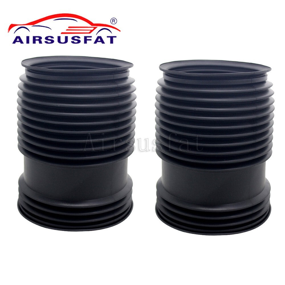 Two rear air suspension rubber boot dust covers suitable for Mercedes W213 W205 E GLC W253