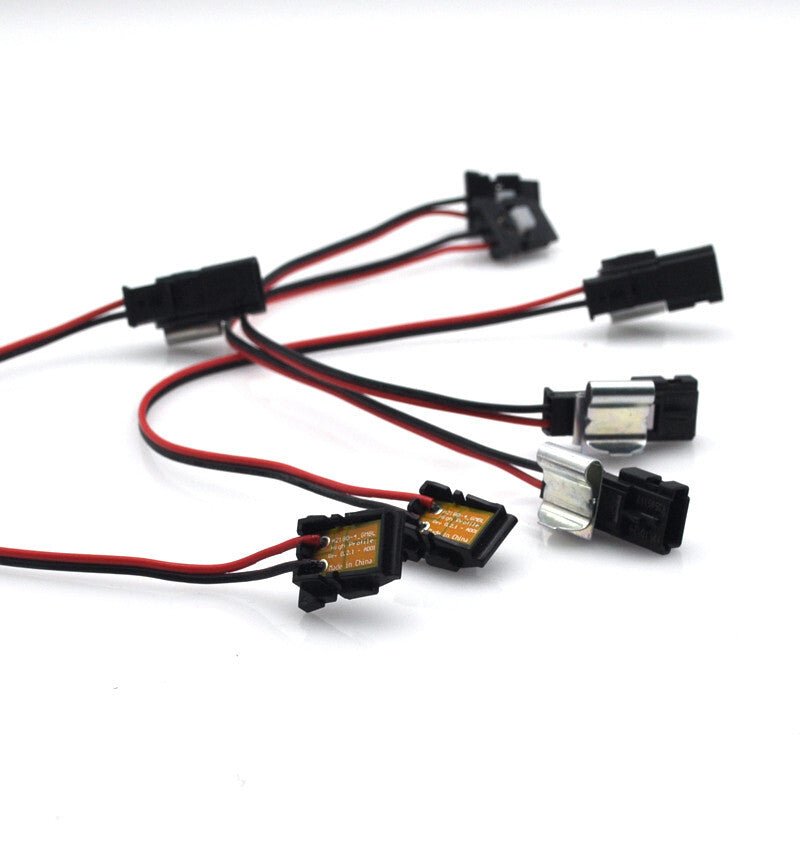 4x retrofit Blue led inner door handle light ambient cable for Jaguar for Land Rover