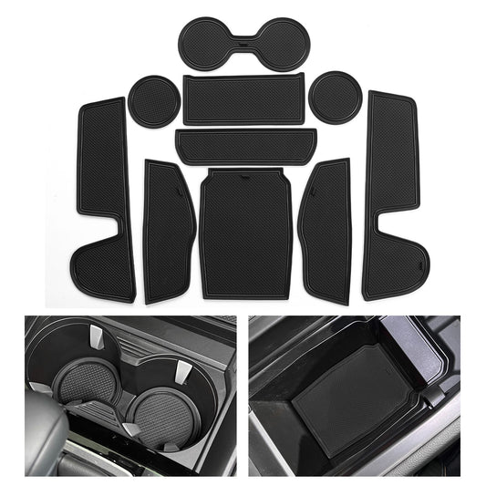 Anti-Slip Gate Slot Cup Mat for Mazda CX-50 Door Pad Interior Accessories Black
