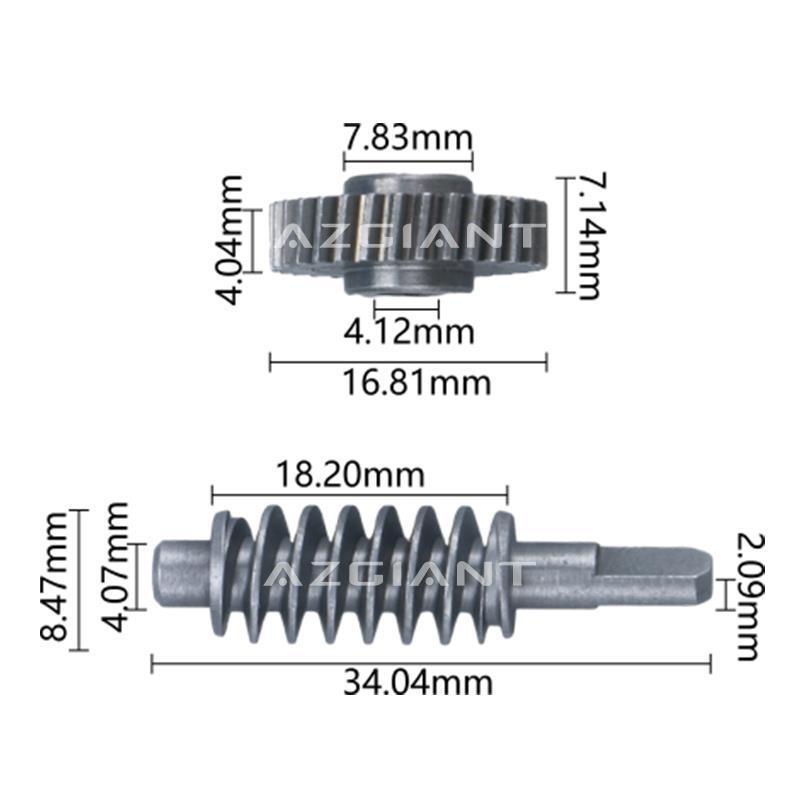 Side mirror folding motor gears are compatible with for Citroen C4 Picasso/Exclusive; C3 MK2/Picasso