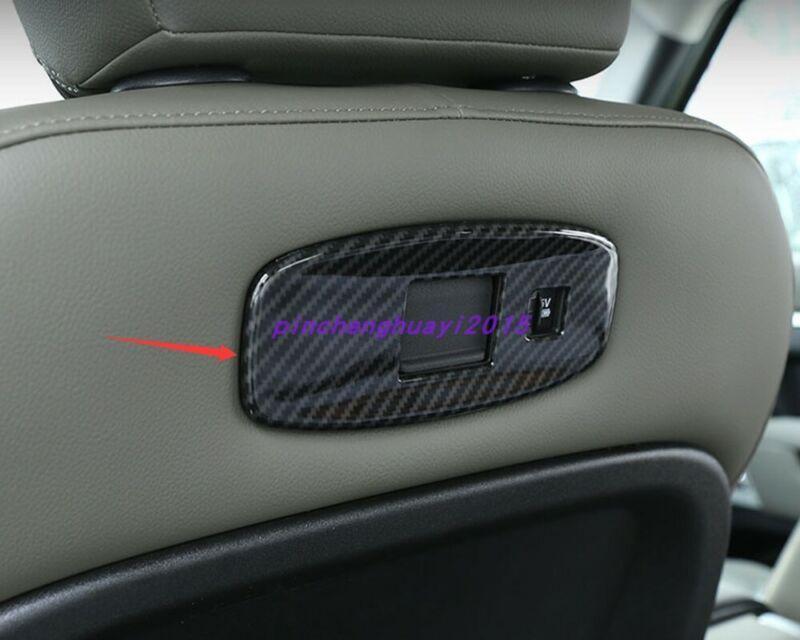 Carbon fiber seatback USB trim panel for Land Rover for Defender 110 (2020-21)