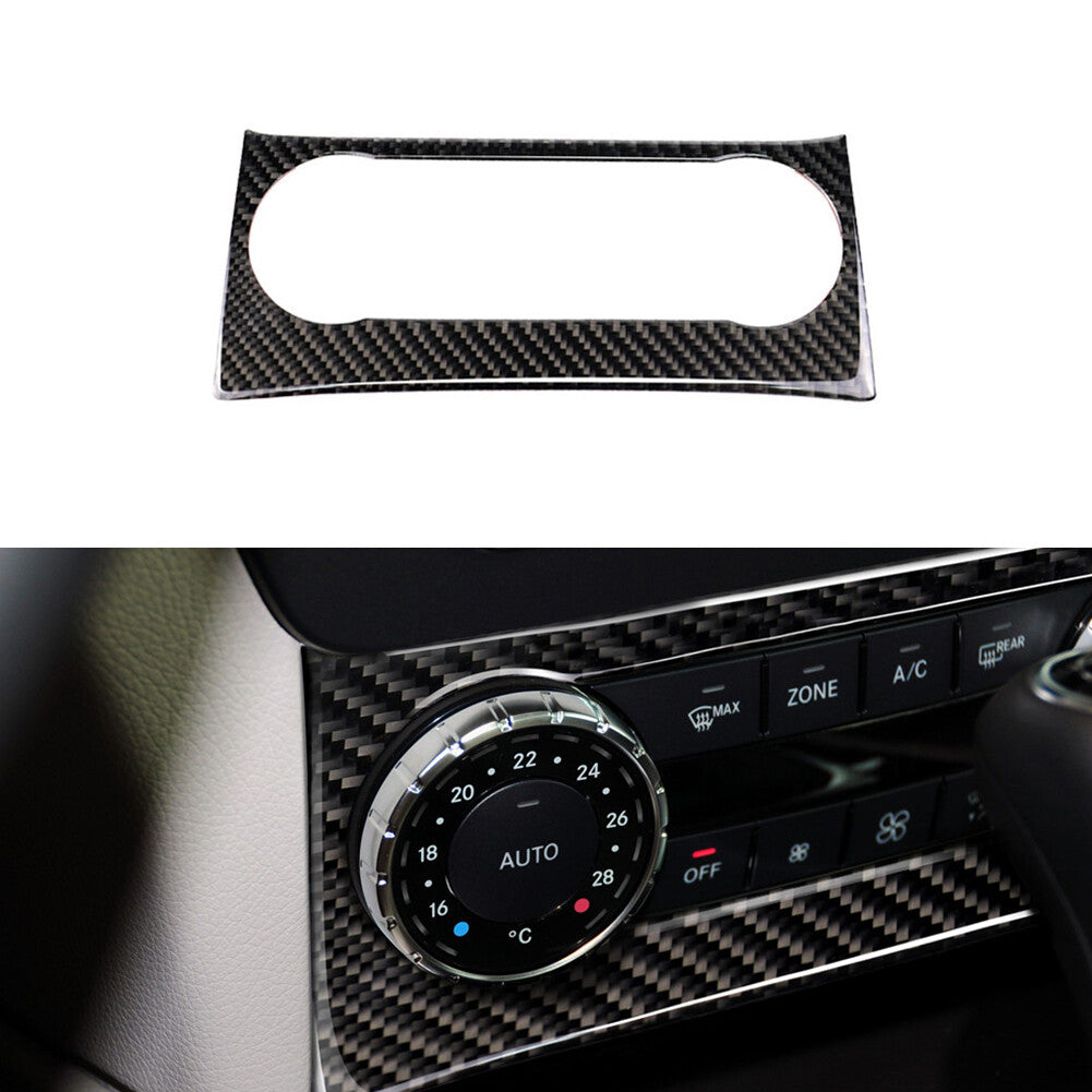 Carbon Fiber Air Conditioning Control Panel for Benz 2011-2013 C-Class W204