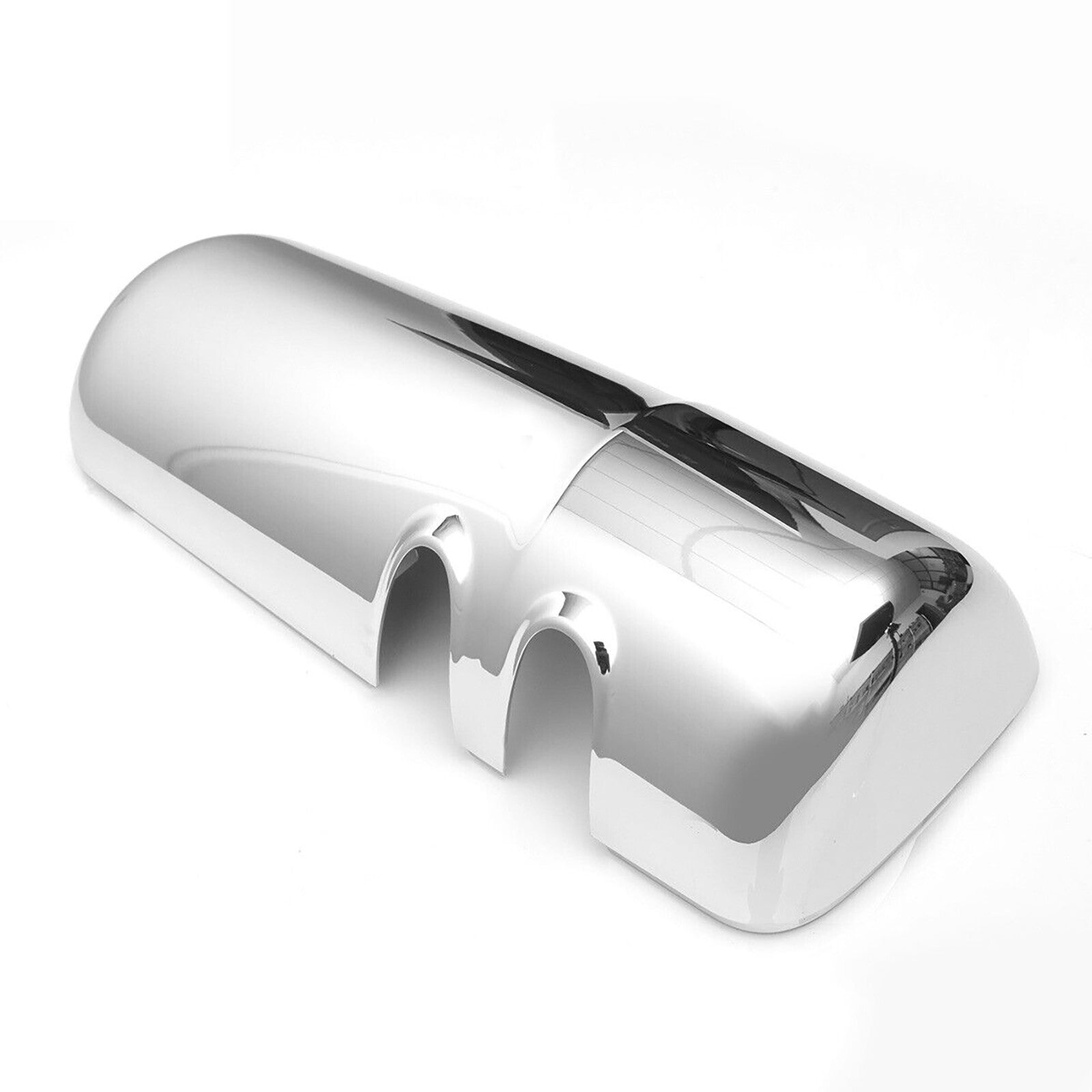 A pair of chrome-plated door mirror covers on the left and right sides are suitable for Kenworth T680 W990