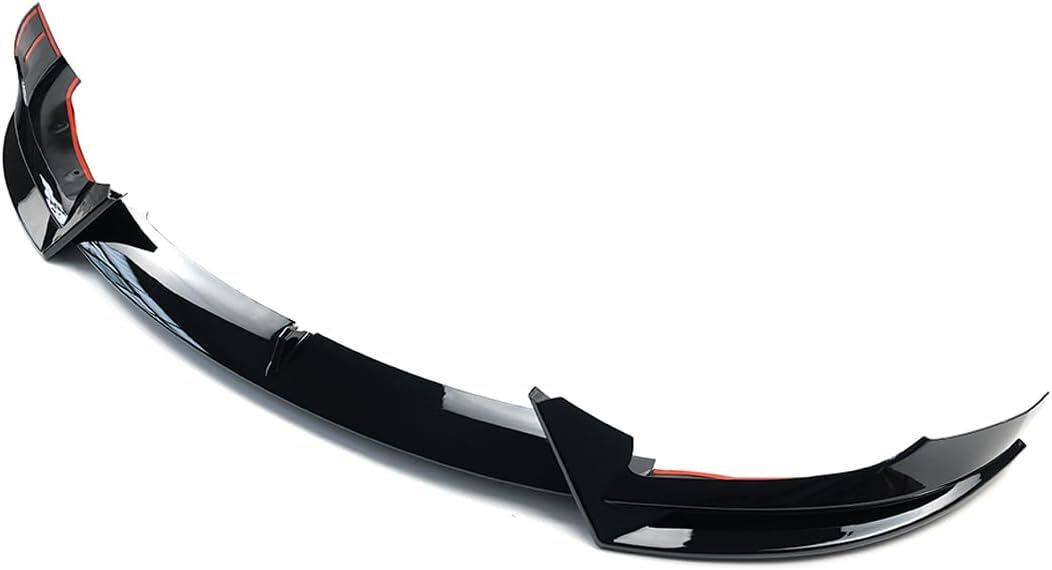 for Tesla Model 3 2017-2023 Glossy Black Front Bumper Lip Splitter Spoiler Kit