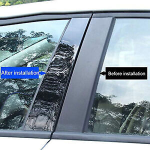 Window Door Side Pillar Post Trims Decal Sticker for BMW 3 Series G20/G21 19-23