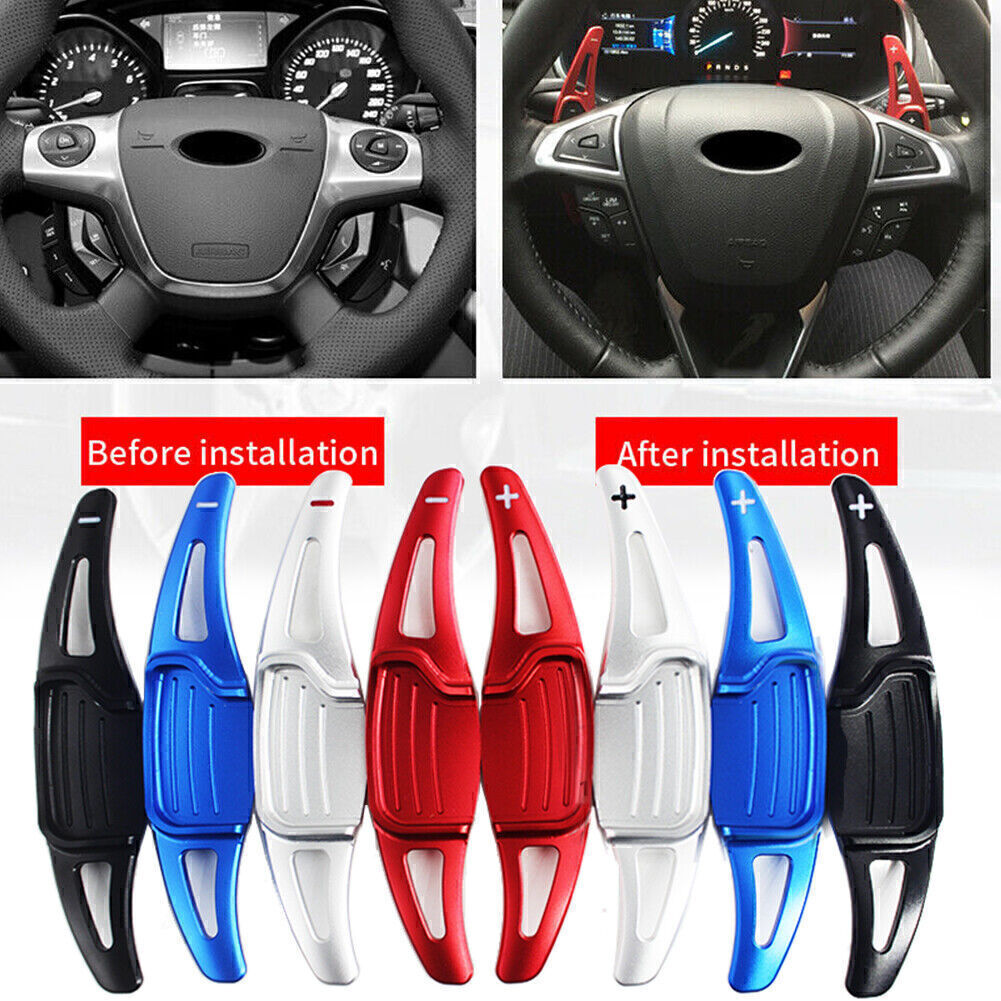 Fit for Ford Mondeo 2013-2019 Aluminum Steering Wheel Shift paddle Shifter Extension