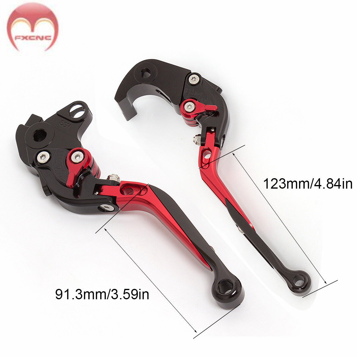 CNC Folding Extended Brake Clutch Lever for RS125 (2006-2007-2008-2011)