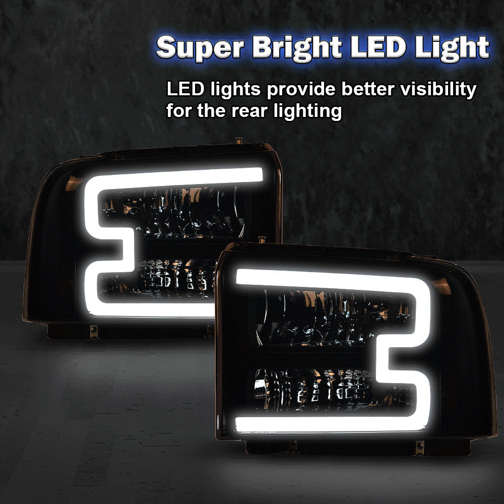 Bright LED DRL, 2005-2007 F250 F350 Super Duty