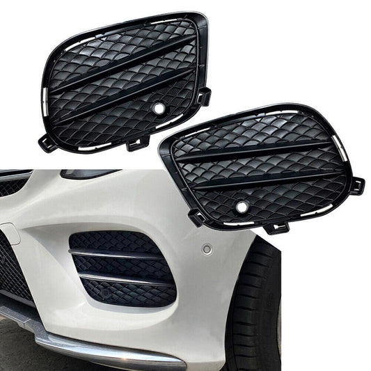 Front Bumper Fog Lamp Grille Fit for Benz GLE GLS Class GLE Coupe W166 X166 C292