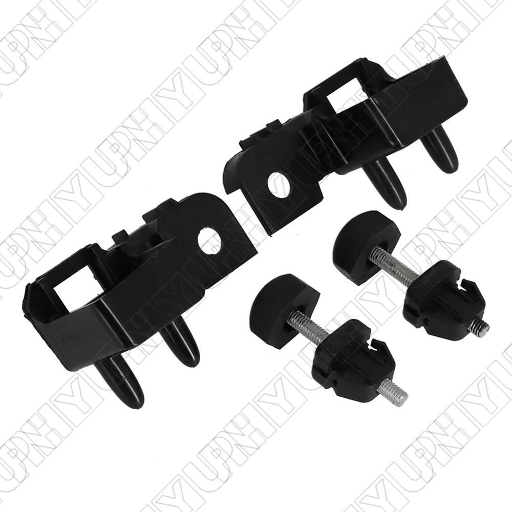4Pcs Hood Bumper Stopper Bracket for Ford Fusion MKZ 2013-2020 LeftRight Side