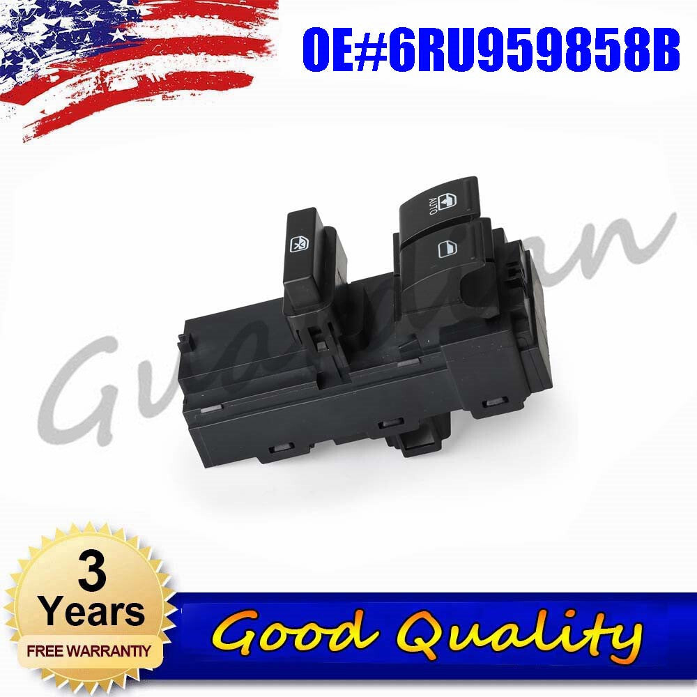 Power Window Switch 6RU959858B for VW Polo Derby Vento 2011-2022 2012 2013 2014