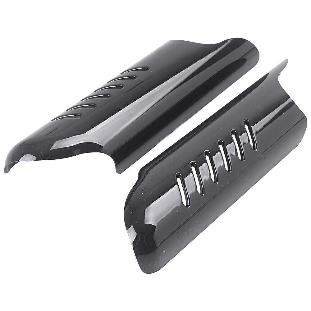 Fork Lower Leg Deflector Shield Cover Fit Touring Road King Classic FLHRC Black