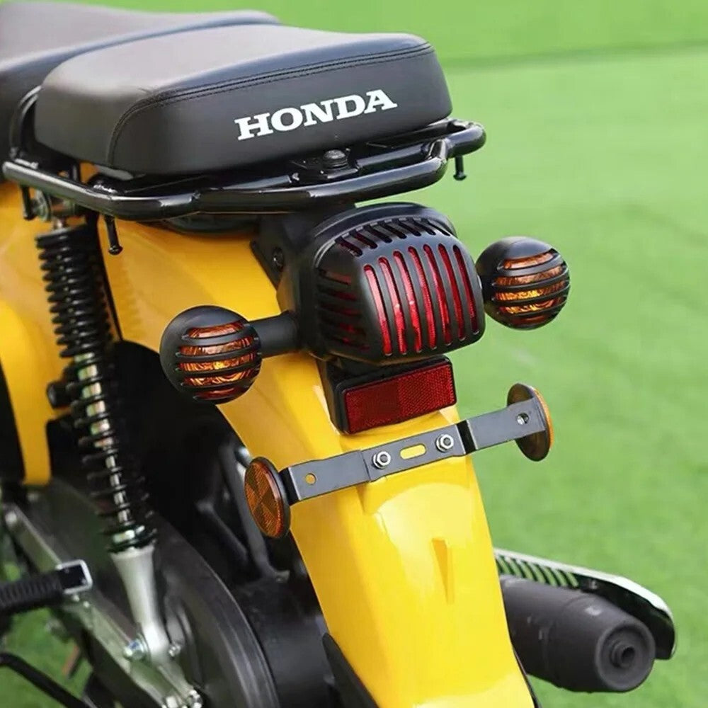 for Honda Cross Cub 110 Front Rear Turn Signal Light Grill Guard Cover