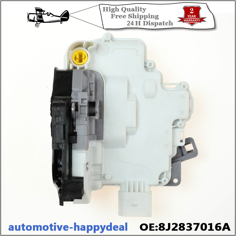 for AUDI A4 B8 / A5 8T DRIVERS SIDE FRONT DOOR LOCK ACTUATOR 8J2837016A (9-PIN)