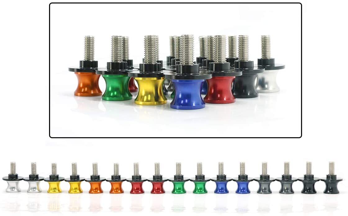 M8 accessories Swingarm Spools slider stand for Suzuki GSXR600 750 1000 GSX1300R