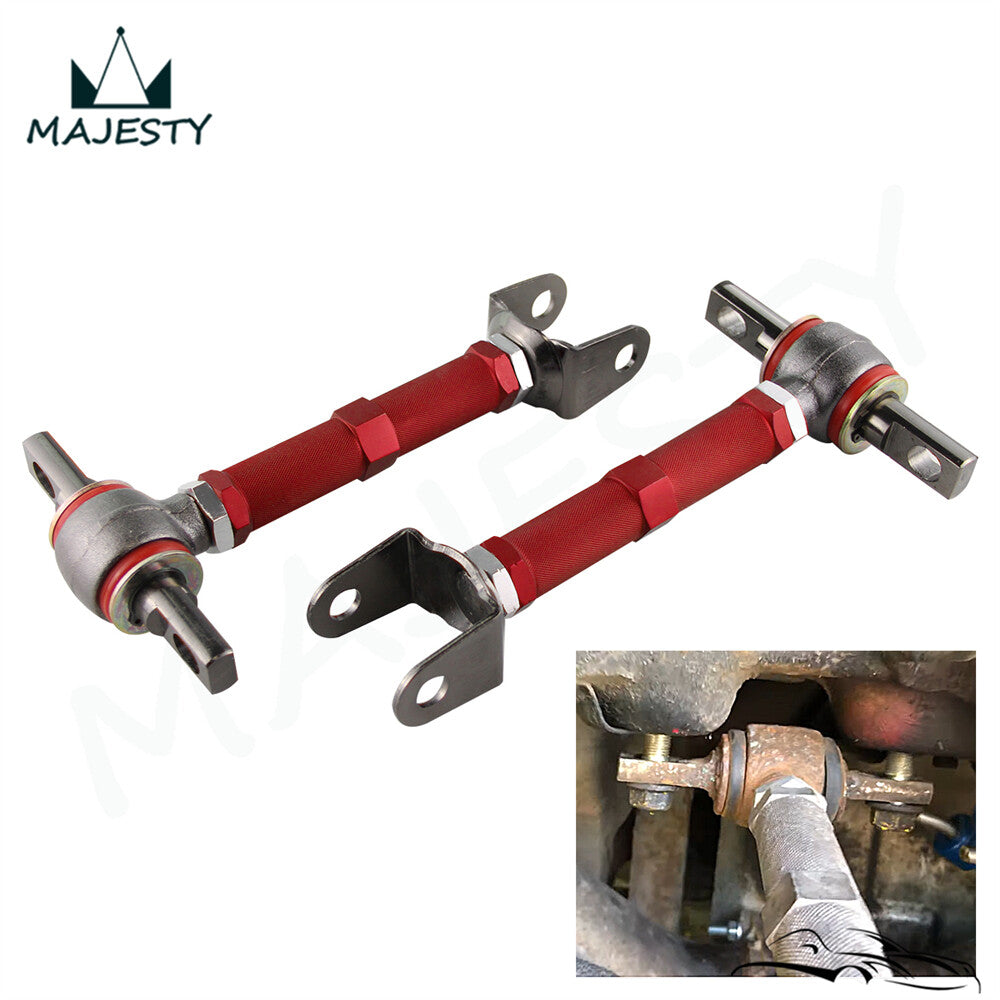 Rear Adjustable Camber Kit For 02-06 for Acura RSX 01-05 for Honda for Civic 2002-2005 Red