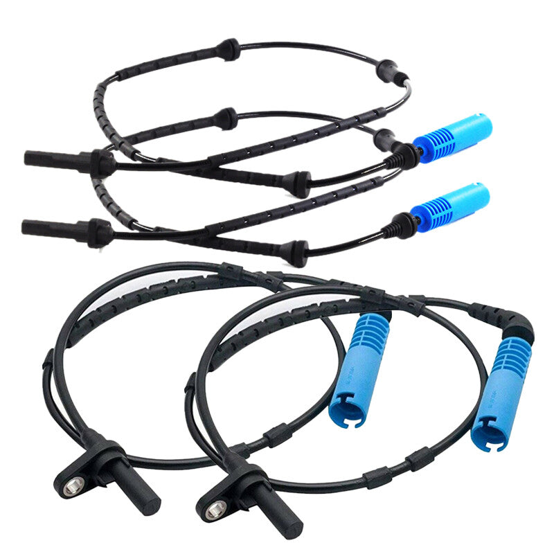4pc ABS Wheel Speed Sensor 34523420330 34523420331 Fit for 04-10 for BMW X3 E83