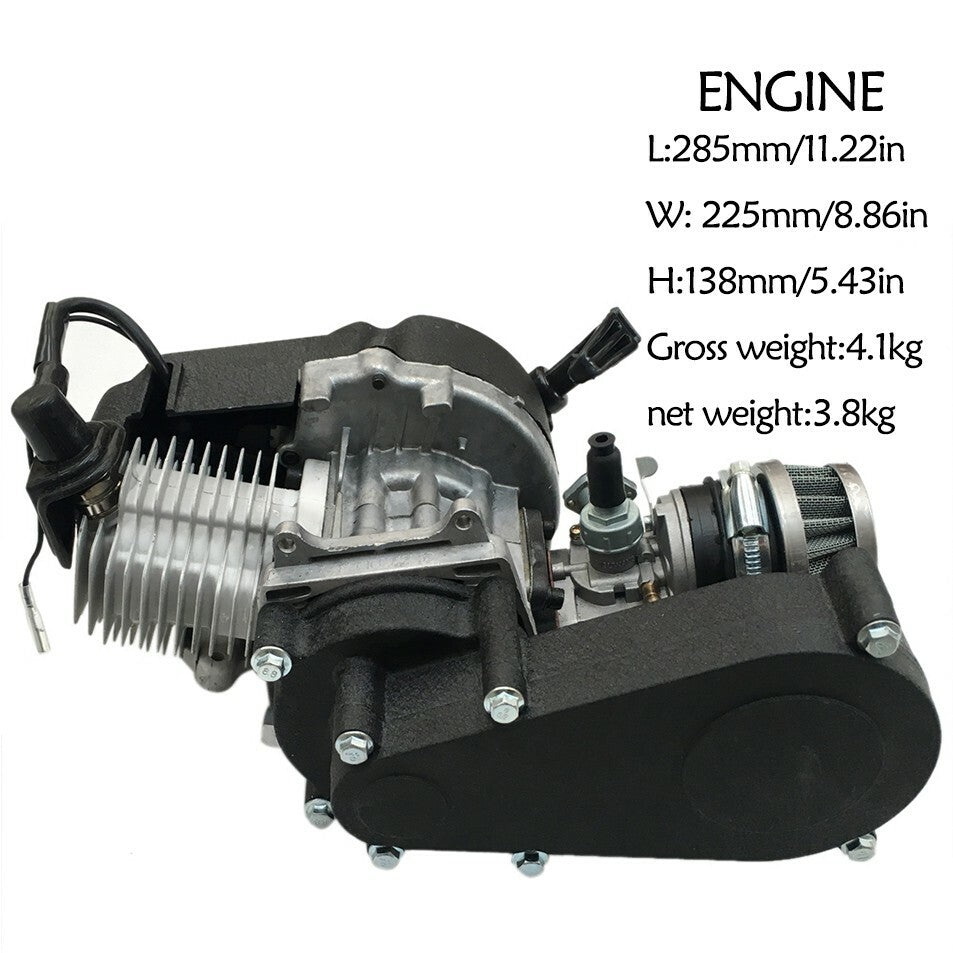 49CC 2 Stroke Engine Motor kit Pull Start Pocket for Mini ATV Buggy Dirt Bike Gokart