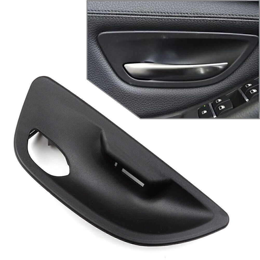 Left Side Door Handle Bowl Cover for BMW 5 Series F10 F11 2011-2017 12 13 Black