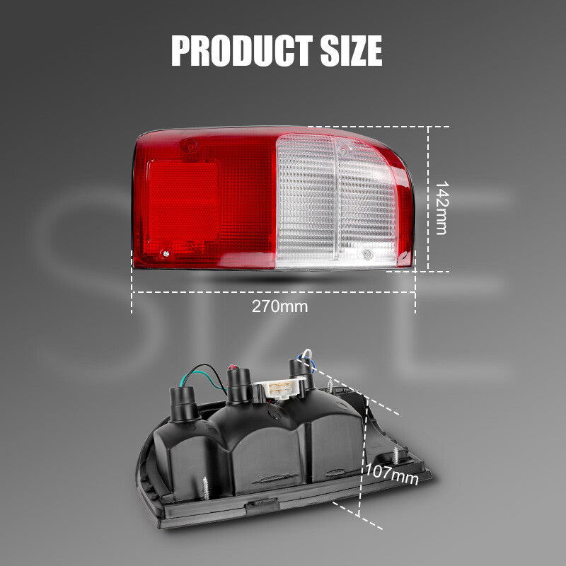 2PCS Tail Rear Light Lamp Left Right for Toyota Hilux 1997-2005 81550-35130