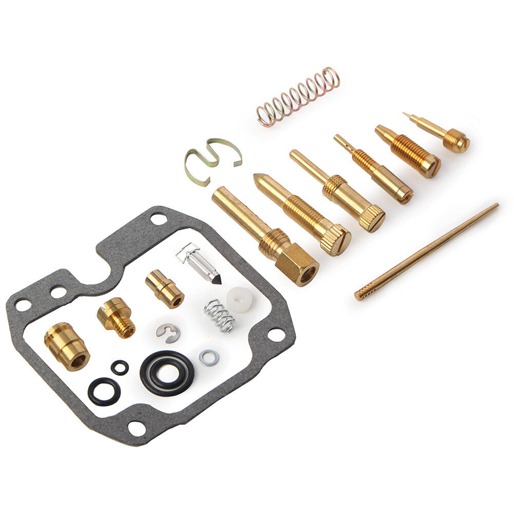 Carburetor Repair Rebuild Kit Carb Kit fits 2003-06 for Kawasaki Bayou 250 KLF250