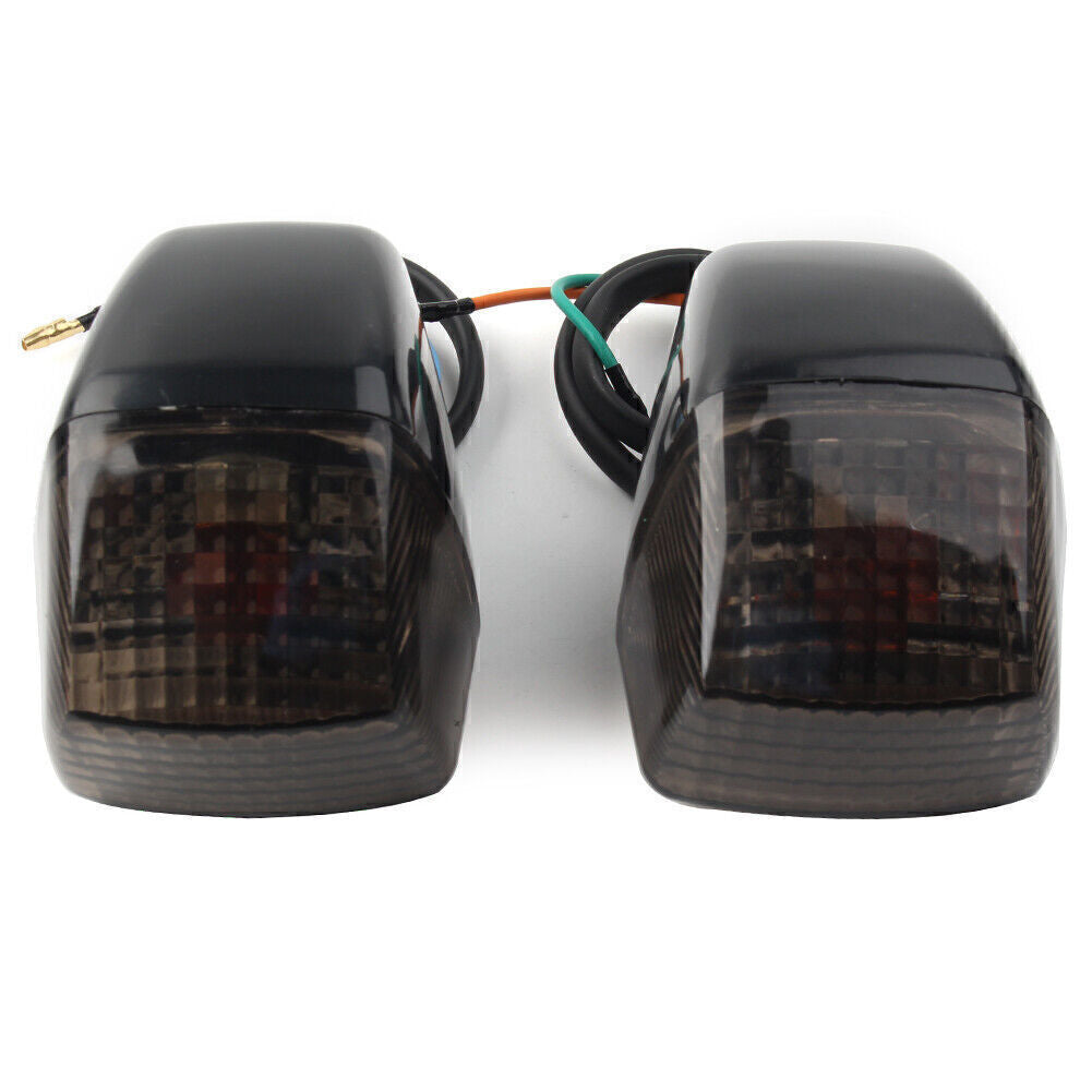 Motocycle LED Turn Signal Light Lamp Fit for HONDA CBR250RR MC22 Brown Lens 2PCS