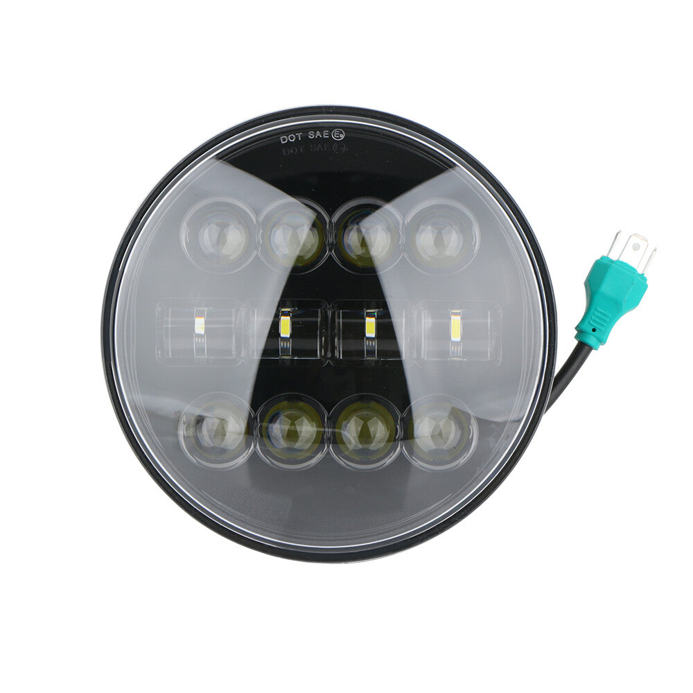 7-inch LED headlight projector high/low beam motorcycle for Harley Dyna Cafe Racer for Honda