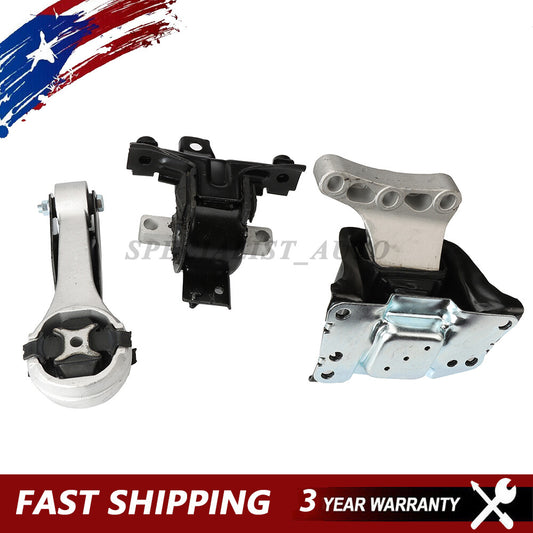 Set of Aluminium Alloy NEW Engine Mounts For 2014-2020 for Volkswagen for Sienna 1.6L