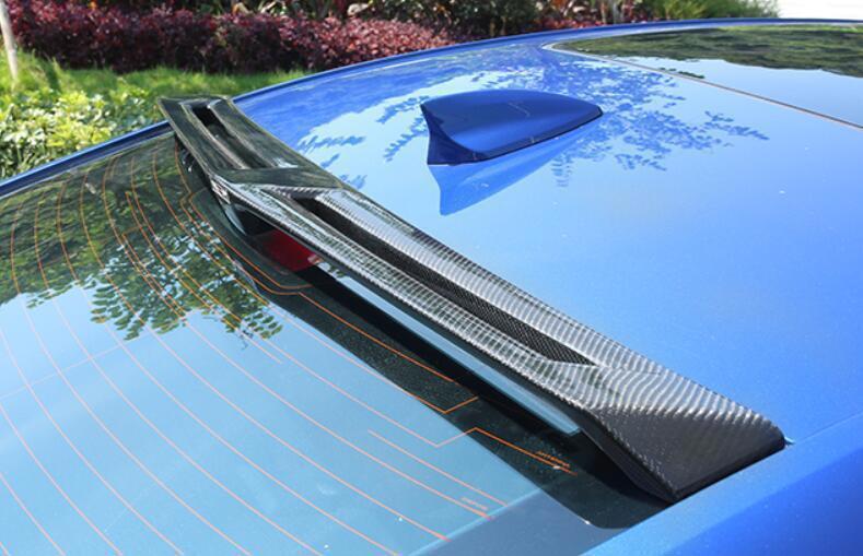 for Cadillac CT5 2020-24 Real Carbon Fiber AC Boot Roof Trunk Spoiler Wing Trim