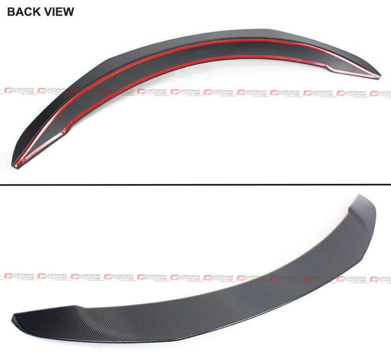 Suitable for 2017-2024 for Tesla Model 3 V Style Sport Carbon Fiber Trunk Lid Boiler Wing