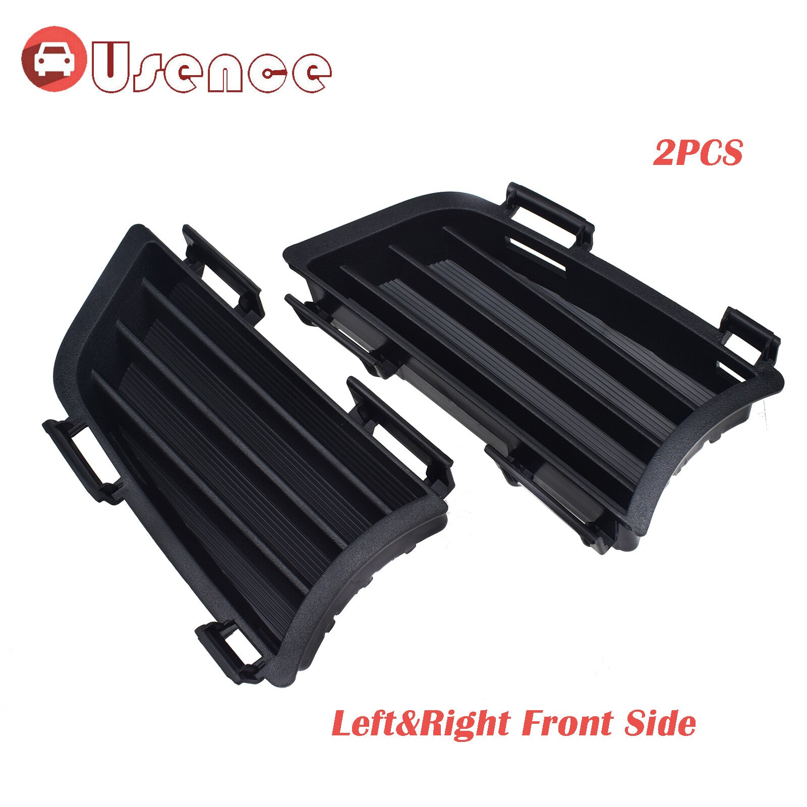 2Pcs Front Left Right Bumper Lower Fog Light Cover Grille For 05-08 for Pontiac VIBE