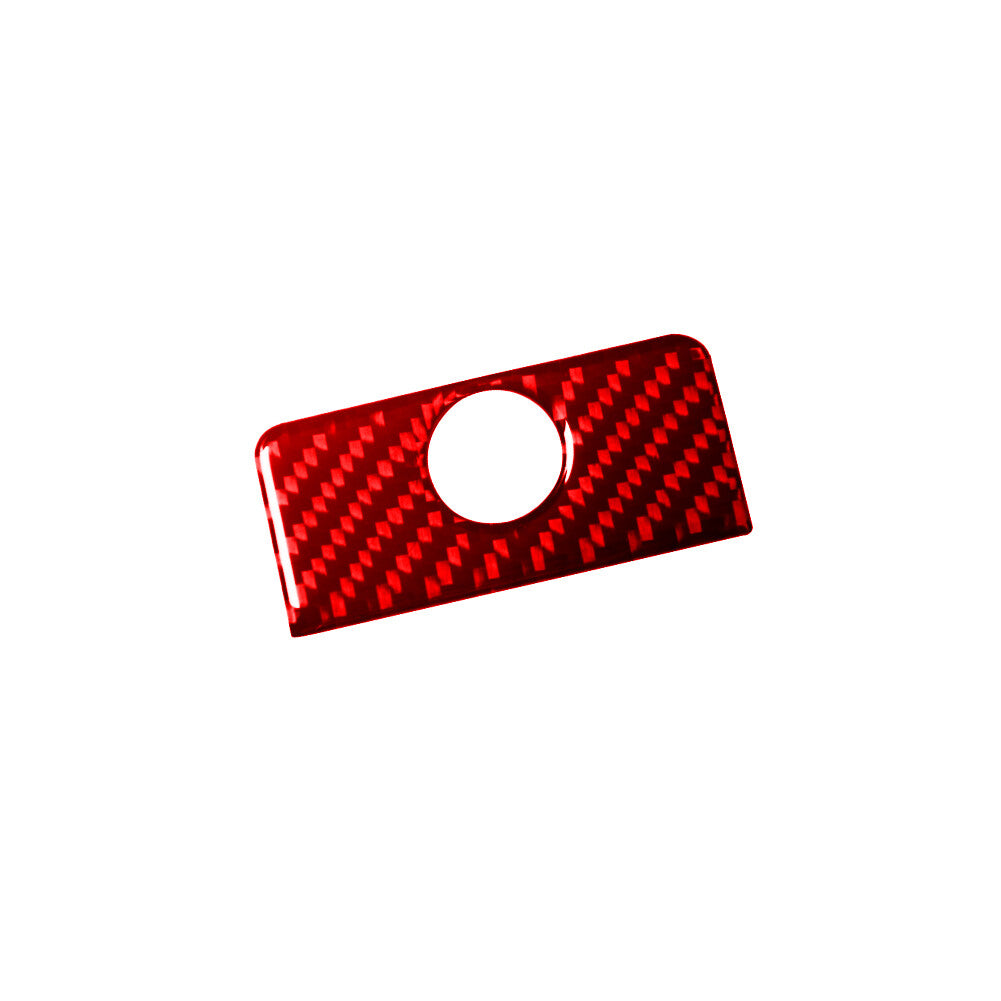 Red Carbon Fiber Interior Glove Box Handle Trim for Lexus RX330 350 2004-2009