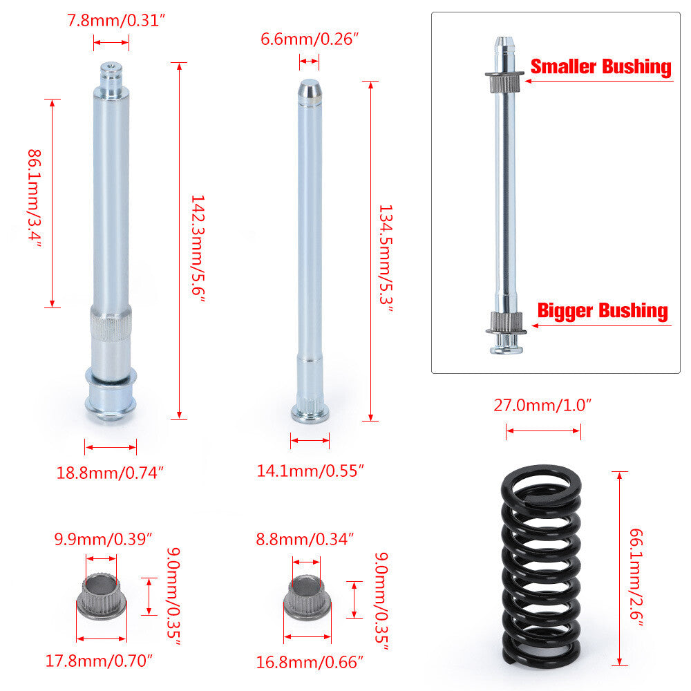 Front door hinge pin bushing spring kit for Chevrolet for GMC pickup truck SUV 1988-1999