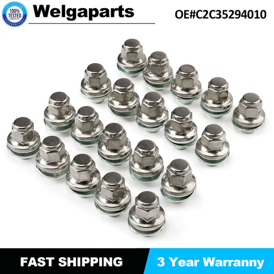 20x Wheel Lug Nut for Jaguar for F-Type 14-21 XJ 10-17 XE XF XFR C2C35294010 New US