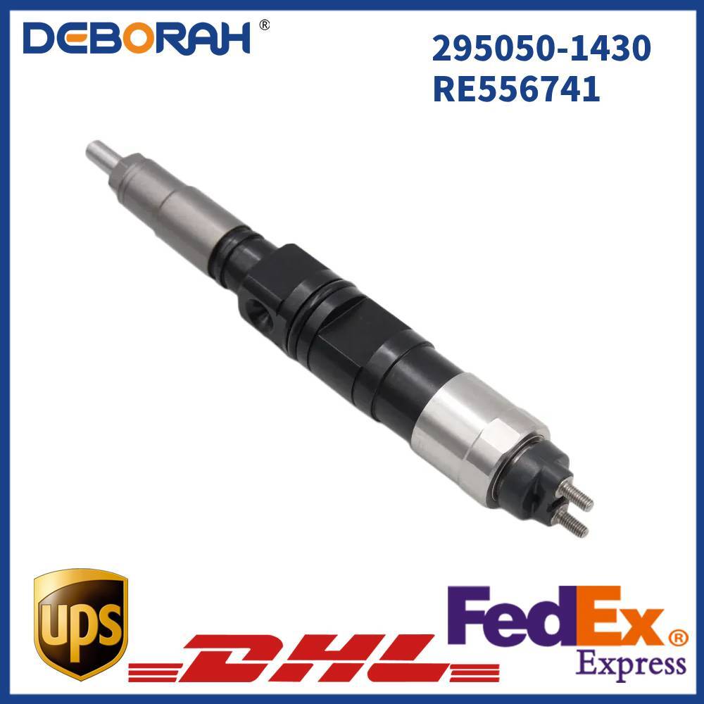 Diesel Fuel Injector RE556741 295050-1430 For Engine 4045 6068 Loader