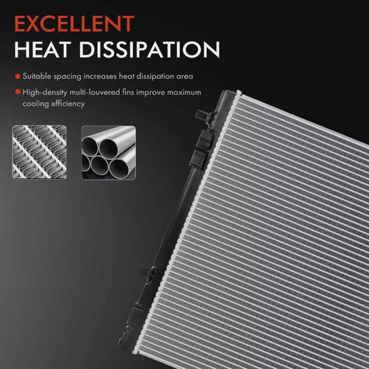 16mm auxiliary radiator suitable for Nissan Rogue 2021 2022 2023 L3 1.5L 214576RS0A