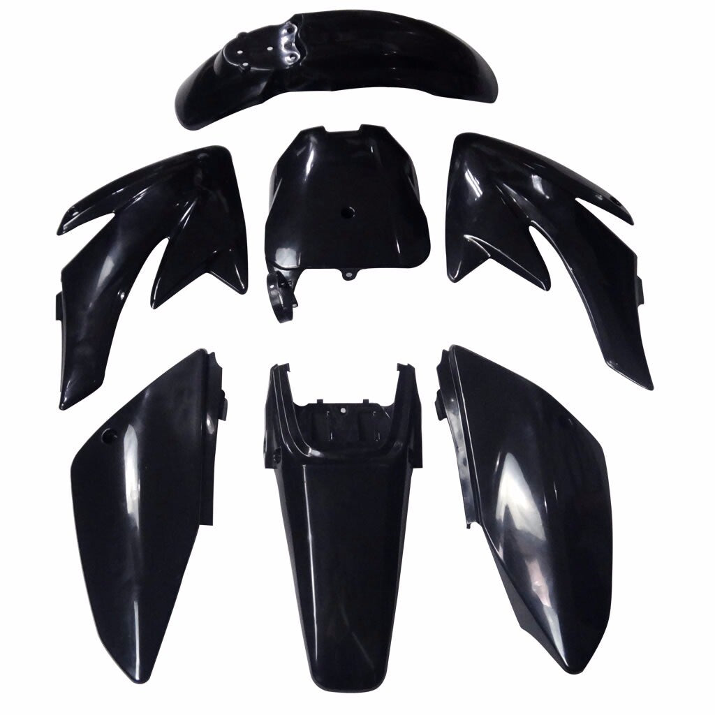 Black Plastics Kit Tank for Seat for Honda CRF70 XR70 Pit Dirt Bike 140cc 150cc 160c