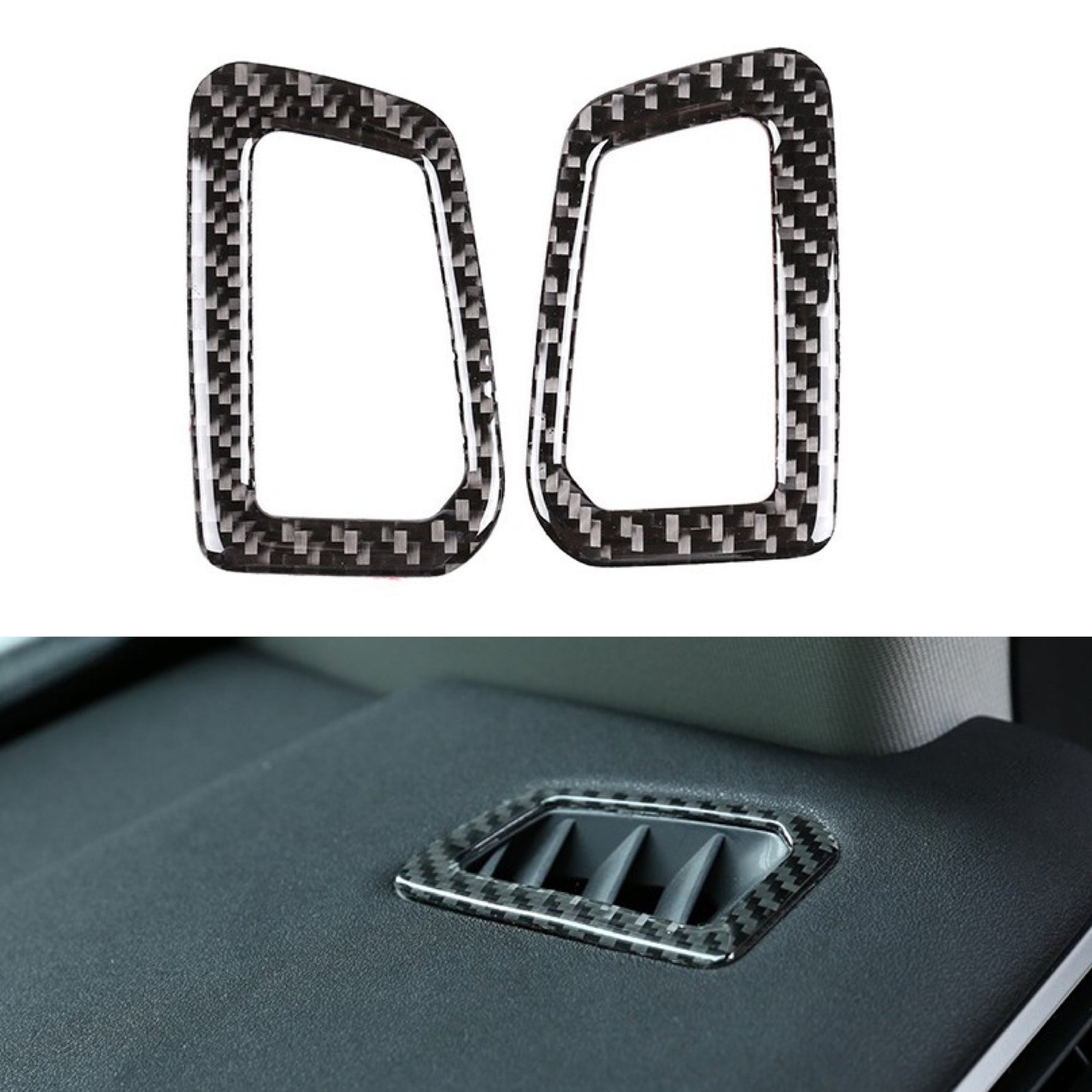 Carbon fiber internal gear shift cover for Range Rover Discovery 2015 - 19