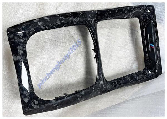 Suitable for BMW X3 X3M X4 X4M 2022+ Dry Carbon Forged Internal Control Console Gear Shifter