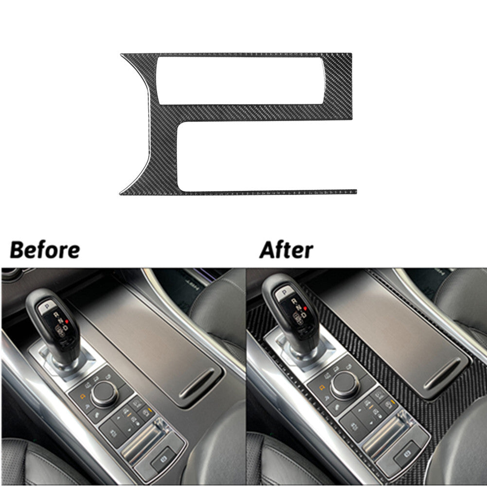 Carbon Fibre Gear Console Area Trim For Land for Range Rover Sport 2014-17