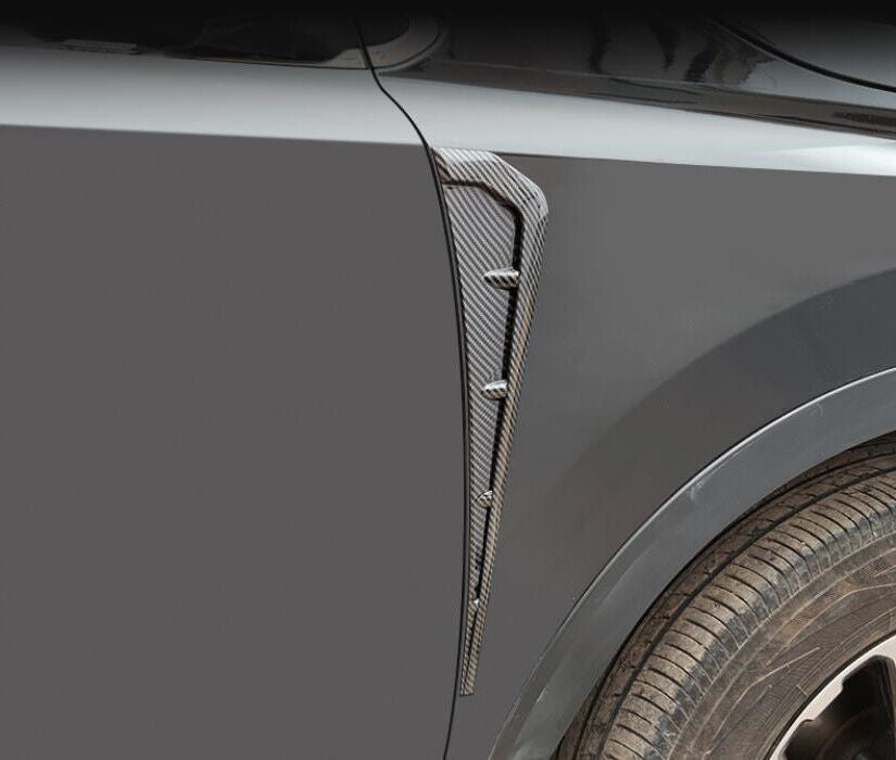 for Honda CR-V 2023-2024 Carbon fiber Side Door Fender Vent Air Wing Cover Trim
