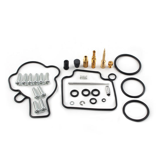 1 set Carburetor Carb Rebuild Kit Repair Fit for Honda TRX450R 2004-05 RubberBrass