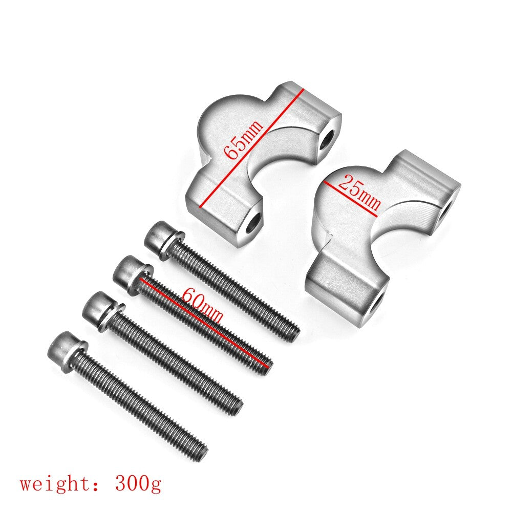 for BMW S1000R S 1000R S1000R 2021-2023 Riser Handlebar Clip Adapter Risers 25mm