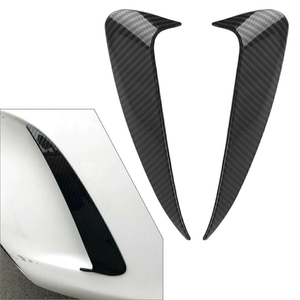 Rear Bumper Lip Diffuser Splitter Fins Spoiler for Benz C Class S205 C180 C200
