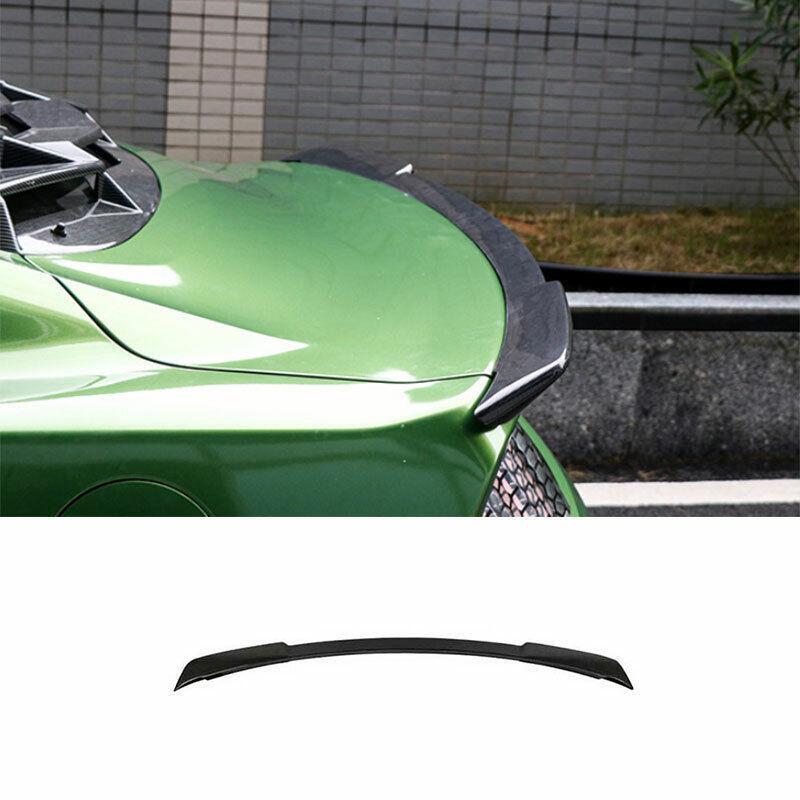 for Ford for Mustang 15-2022 Dry Carbon Fiber Rear Boot Spoiler Wing Flap 1PCS