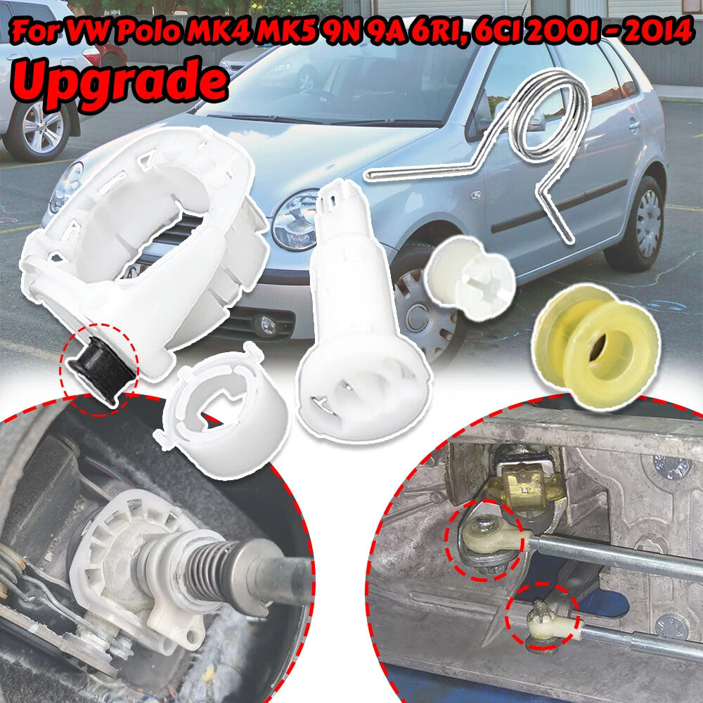 for VW Polo MK4 Upgrade Gear Shift Lever Selector Bearing Shell Bushing Repair