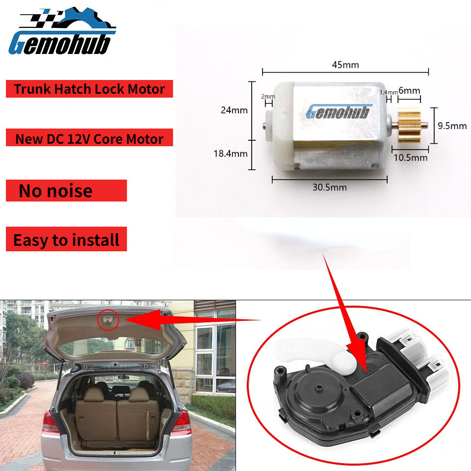 New Electric Trunk Lock Latch Motor for 1996-2003 for Renault Megane MK1 Cabriolet
