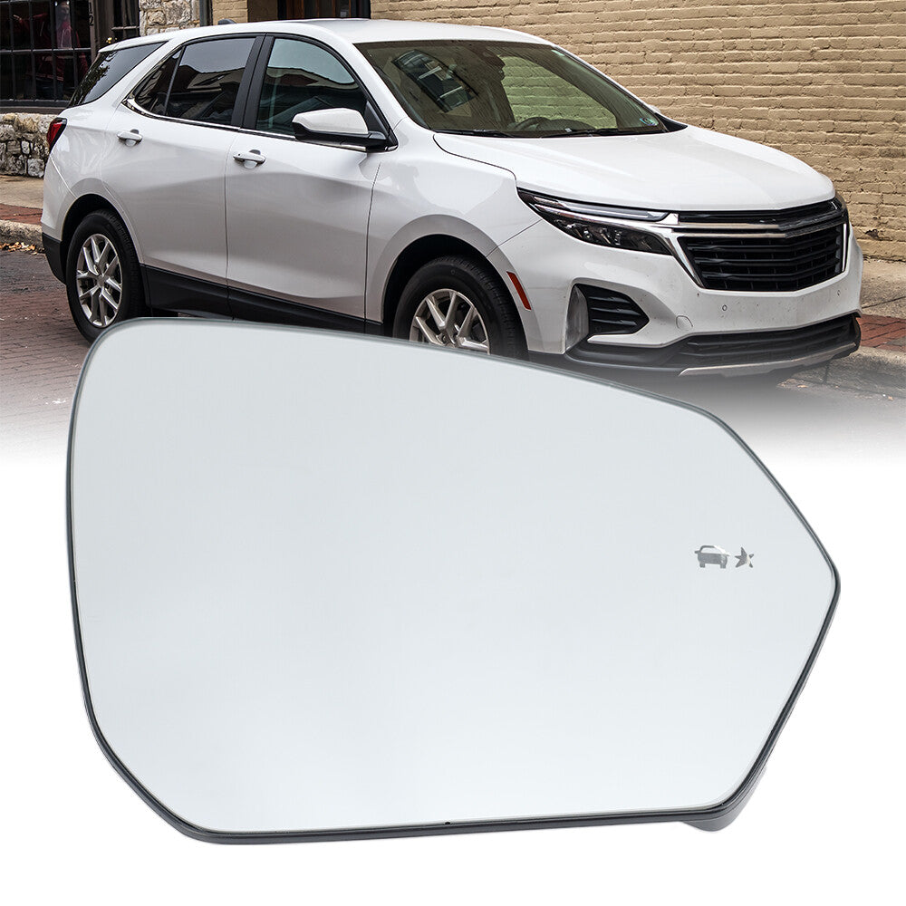 F¨¹r for Chevrolet Equinox for GMC Terrain 18-22 Spiegelglas Mit Beheizbar Licht Rechts